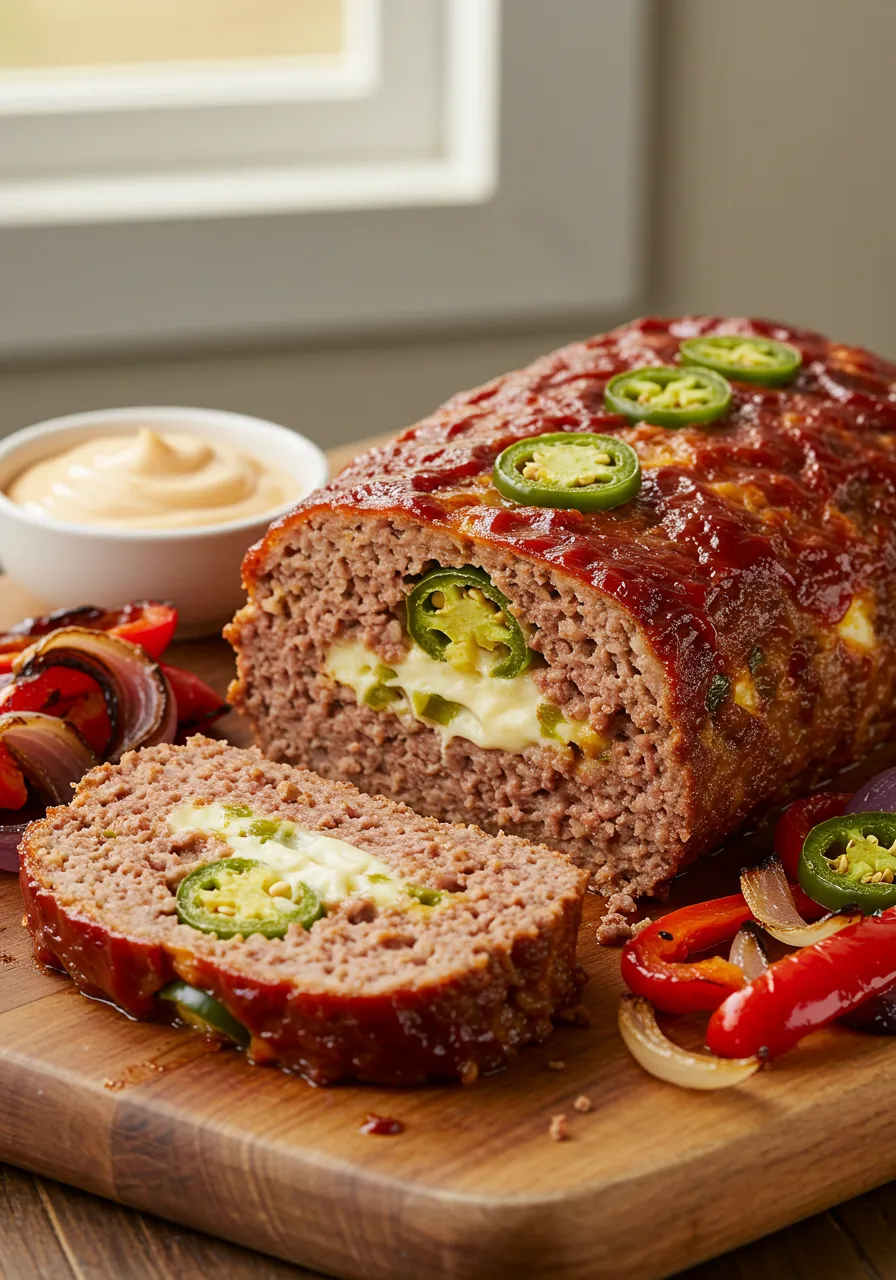 Jalapeño Popper Meatloaf - secondary view